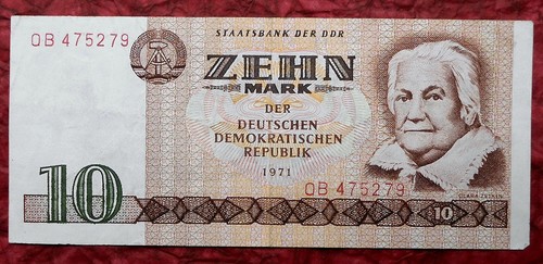 Mark 1971 deutschland - 10, (ddr)