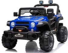 Jeep BH Off Road 4x4, 180 Watt, EVA, Kinderauto Kinderfahrzeug Elektroauto blau