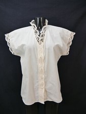 Trachtenbluse creme - gr.42,