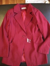 Eleganter Blazer weinrot M NEU