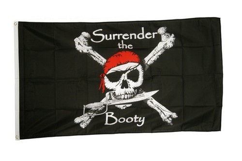 Fahne pirat surrender the - fahne,