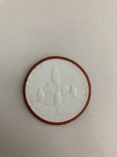 Porzellan Medaille Münze
