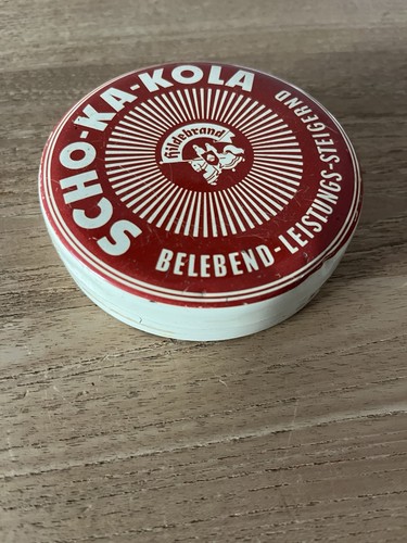 Scho kola alte - scho-ka-kola, blechdose