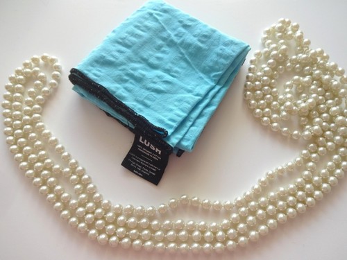 Lush tuch knotwrap türkis - lush,