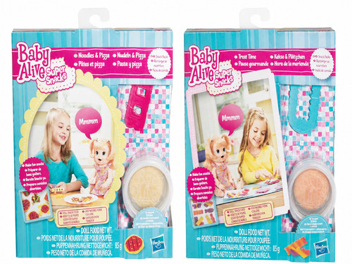 Hasbro baby alive - alive, snacks