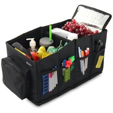 Auto Organizer Kinder | Faltbarer Autositz Organizer mit Kühltasche