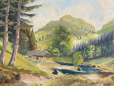 ÖL GEMÄLDE LANDSCHAFT