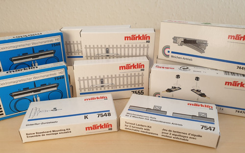 Märklin weichenzubehör - märklin, h0,