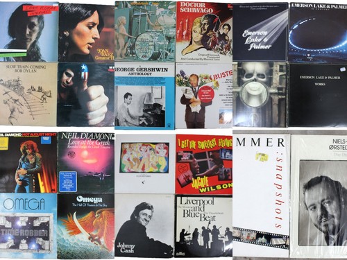 22x lps vinyl - sammlung:, rock