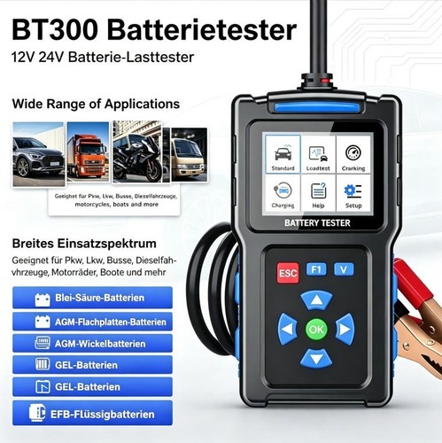 Topdiag autobatterie tester - autobatterie,