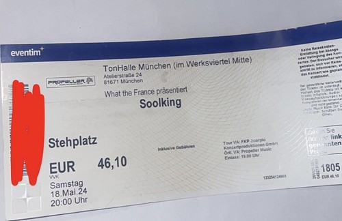 Soolking konzerttickets - soolking,