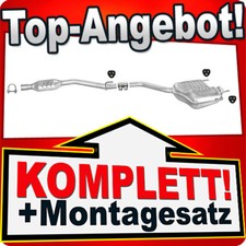 Auspuff für MERCEDES (W202, S202) C180 Stufenheck Kombi 1997-2001 Auspuffanlage