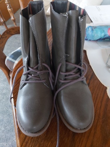 Graue damenstiefeletten - graue,