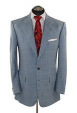 Brioni Sakko Gr. 50 Blau Neuw