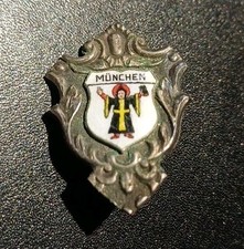 Anstecknadel Stadt München - Hauptstadt Bayern - Münchner Kindl - Pin - Vintage