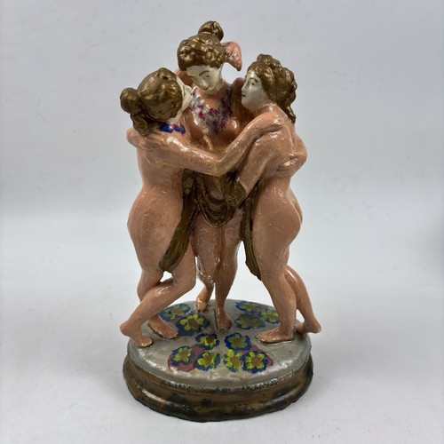 Antike vintage figurengruppe - antike,