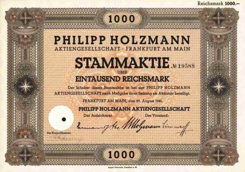 Philipp holzmann 1941 - holzmann,
