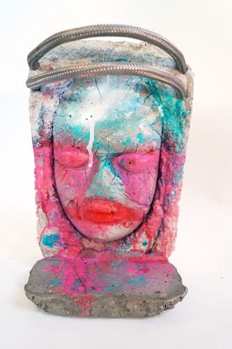 Fanta gesicht gemälde - c.,