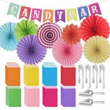 95 Stück Candy Bar Zubehör