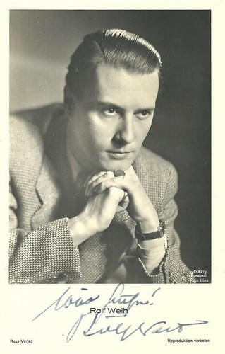 Rolf weih original autogramm - original,