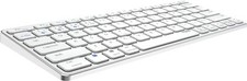 Rapoo E9600M Tastatur kabellos Bluetooth QWERTZ 78 Tasten Lithium-Ion 10m Reichw