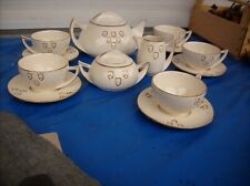 Julius Dressler Biela bei Bodenbach Jugendstil Service Kaffee  Decin Tetschen