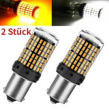 2 x P21 W BA15S 1156 144SMD