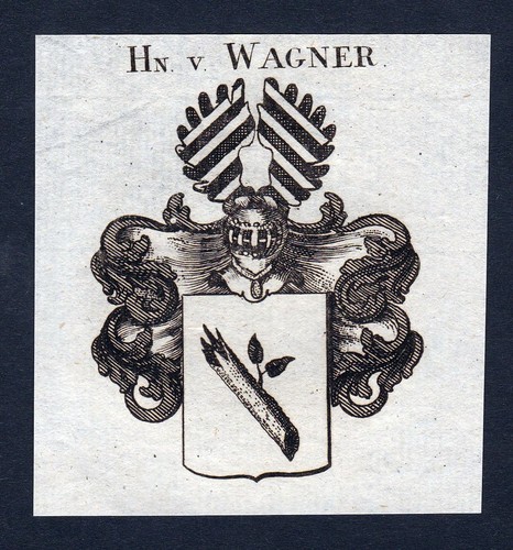 1820 wagner deutschland wappen - wagner,
