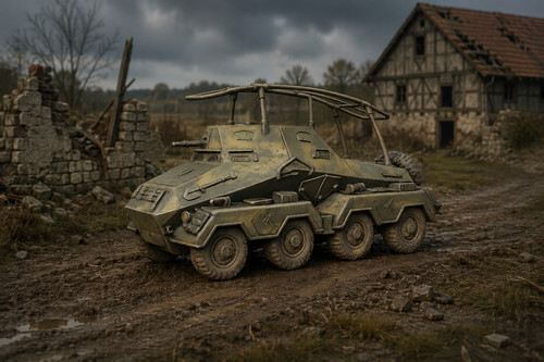 Kfz 263 funkspähwagen - kfz.,