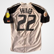 Vintage Adidas Deutschland Trikot EM 2004 Frings Größe L