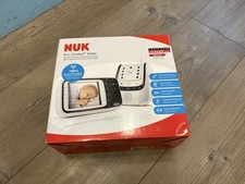 NUK Eco Control+ Babyphone mit Kamera, Video-Sprechfunktion, Weiß