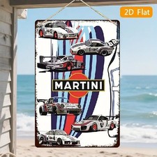 Blechschild Martini Racing