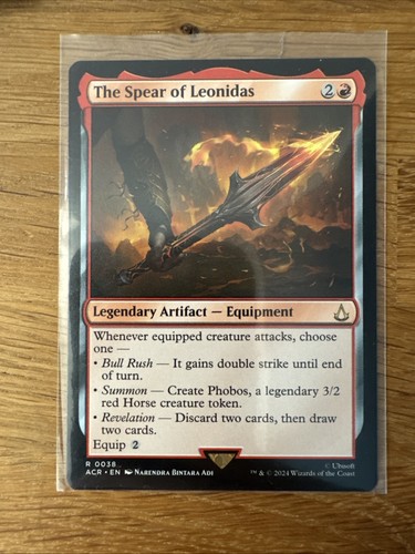 Mtg the spear - mtg, |