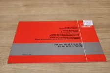 Deutz Fahr KM 20/22 / Gelenkwellen BYPY Ersatzteilliste 5426/802  xb10960