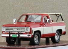 CHEVROLET Blazer K5 - open Top - 1978 - Russet metallic / white - GIM 1:43