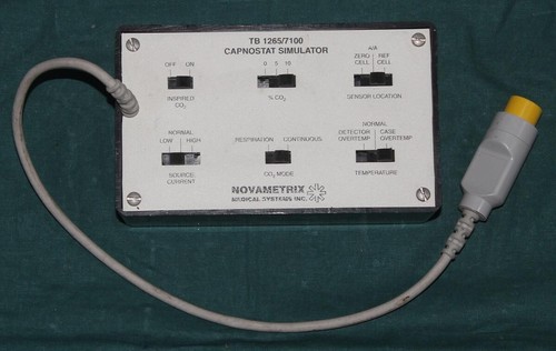 Novametrix capnostat simulator - capnostat,