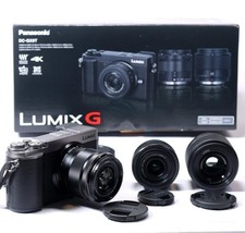 Panasonic Lumix G  DC-GX9 T | 20 MP 4K | 25/1,7 | 35-100 | 12-32 | Digitalkamera