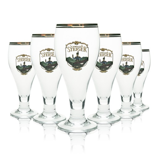 Schwarzer steiger bier - schwarzer, glas