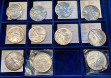 American Eagle 1 oz Feinsilber 1 Dollar Münzen