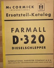 McCormick Farmall D-320 Ersatzteilkatalog