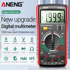 Digital Multimeter Messgerät Voltmeter Strom Amperemeter Kapazität Profi Prüfer