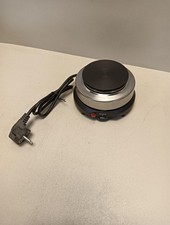 Mini-Kochplatte, 500 W, Edelstahl, Kleine Moka-Topf-Heizplatte, Elektrische Trag