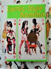 Comic-Style-Rommè Pinup Sexotic-Comic 55 Blatt Kartenspiel NEU OVP