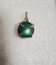 Russische-Malachit-Silberanhä