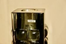 Ichendorf - Kristallglasvase - Blockvase - Entw.: H. Tüselmann - 23 cm - 3270 g