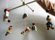 Mobile aus Holz … Original