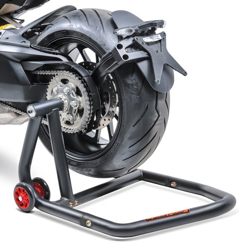 Motorradständer hinten für