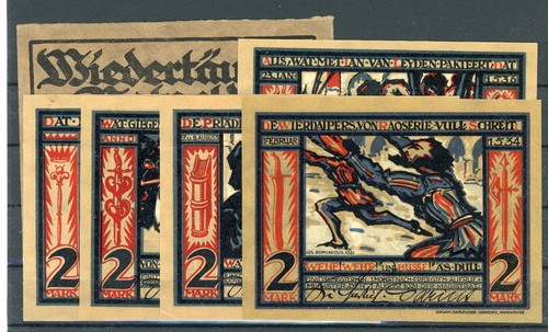 Münster scheine notgeld - notgeld, +