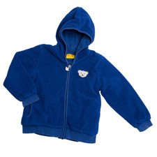 Steiff fleecejacke blau - fleecejacke, 98