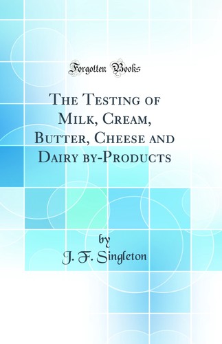 The testing milk cream - testing, of